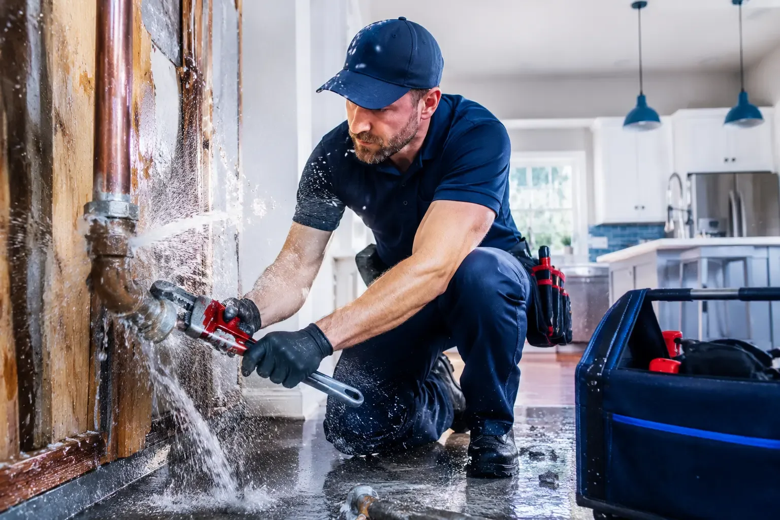 Local emergency pipe repair professionals in Leavenworth, IN